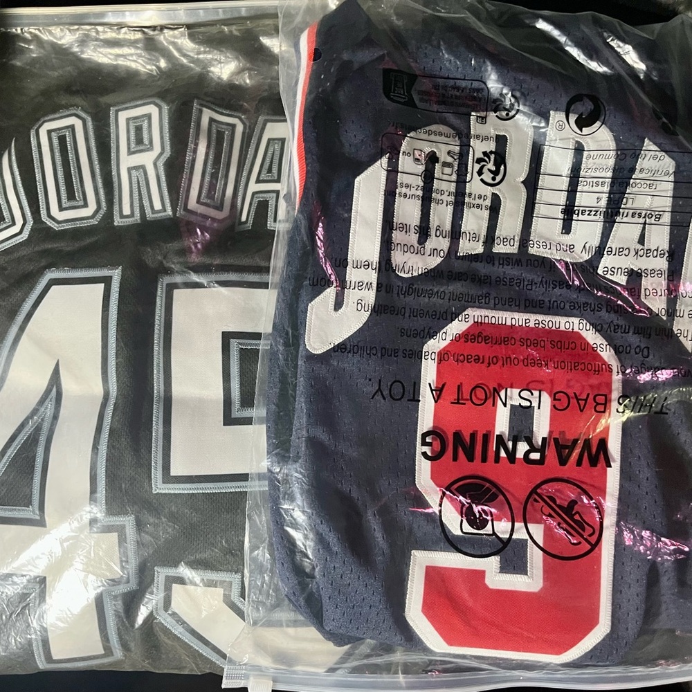 Michael Jordan Minor League Baseball & Olympic Gold Medalist Basketball Jersey